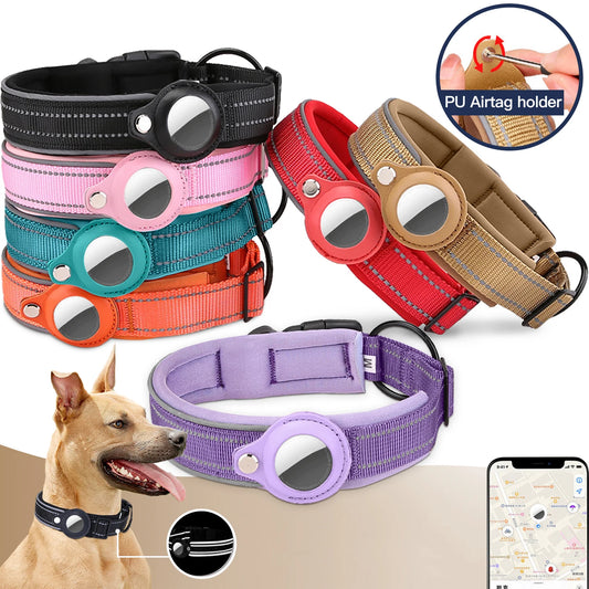 Pet Collar with Airtag Compartment